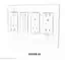 Fig. 17 - Devices for mounting electrical, audio, and video installations to walls and other flat surfaces
