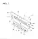 Fig. 08 - Board connector having a housing with a mounting groove with upwardly facing surfaces for receiving projecting locks of a mounting fixture