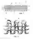 Fig. 02 - Knitting with yarns of differing stretch properties