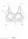 Fig. 09 - Internal support structure for an athletic support bra, and associated method of fabrication