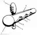 Fig. 01 - DEVICE FOR SEXUAL STIMULATION WITH SUPPLEMENTARY ELEMENT (VARIANTS)