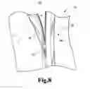 Fig. 08 - Disposable safety garment with improved doffing and neck closure