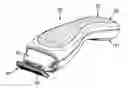 Fig. 01 - Molded product incorporating a label, and razor handle comprising such a molded product