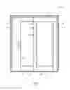 Fig. 02 - FLUSH PANEL ADJUSTMENT ASSEMBLY FOR A LIFT AND SLIDE DOOR