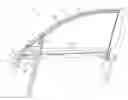Fig. 01 - VEHICLE DOOR FRAME AND METHOD OF PRODUCING THE SAME