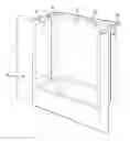 Fig. 01 - Tub enclosure