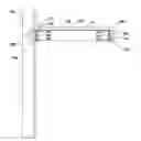 Fig. 01 - Adjustable Countertop Mounting System