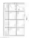 Fig. 02 - Support frame of glass brick wall and method for mounting the same