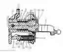 Fig. 01 - ARRANGEMENT FOR CREATING A SHIFTING FORCE OR SELECTION FORCE IN A MANUAL TRANSMISSION