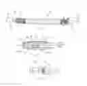 Fig. 06 - Extension shaft for hold a tool for rotary driven motion