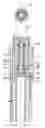 Fig. 01 - Actuator for opening an aircraft engine nacelle cowl