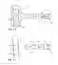 Fig. 08 - Crossbow quiver mounting bracket, screw connect and thumbscrew assembly