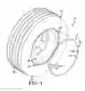 Fig. 02 - In-line pumping assembly for self-inflating tire