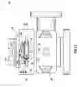 Fig. 14 - Remote operation of a rotating control device bearing clamp and safety latch