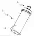 Fig. 01 - Sanitizing filter for water dispenser