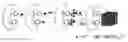 Fig. 01 - Nanocomposite solid material based on hexa- and octa-cyanometallates, method for the preparation thereof and method for fixing mineral pollutants using said material