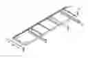 Fig. 01 - Low profile push-back cart and push-back cart storage system