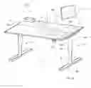 Fig. 03 - Height adjustable table stand