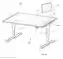 Fig. 05 - Height adjustable table stand