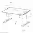 Fig. 06 - Height adjustable table stand