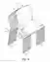 Fig. 09 - Stackable chair with telescopic leg mechanism