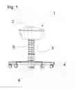 Fig. 02 - Moveable item of seating furniture comprising a device for controlling the return force