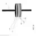 Fig. 10 - Magnetic shield for current transformer in electronic watt-hour meter