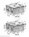 Fig. 12 - Vertically stacked fin transistors and methods of fabricating and operating the same