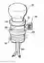 Fig. 01 - Lamp holder has built-in night light