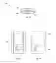 Fig. 45 - Ergonomic system for compact winding and storage of earphone set/headphones used with digital media devices