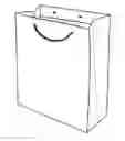 Fig. 01 - Paper Bag With Detachable Card