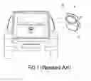 Fig. 02 - Tailgate outside handle assembly