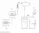 Fig. 01 - System for programming a lock comprising contactless NFC communication means