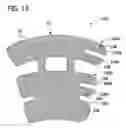 Fig. 20 - Compression device with s-shaped bladder