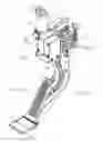Fig. 01 - Adjustable pendant and organ type accelerator pedal device in vehicle
