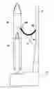 Fig. 01 - Device for separating the two portions of a launcher refueling module
