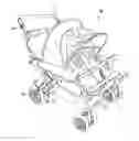 Fig. 01 - Stroller with braking device