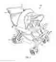 Fig. 02 - Stroller with braking device