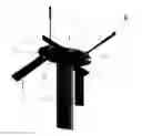 Fig. 01 - Underwater power generator with dual blade sets