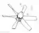 Fig. 06 - Underwater power generator with dual blade sets