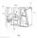 Fig. 03 - DOOR LOCKING ARRANGEMENT AND WORK MACHINE COMPRISING A DOOR LOCKING ARRANGEMENT