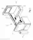 Fig. 03 - Stowable passenger seat tray table