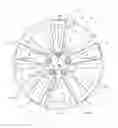 Fig. 02 - Vehicle wheel with decorative attachments