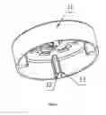 Fig. 07 - Brushless DC motor structure having a fan radiator for dissipating heat from the motor and the controller