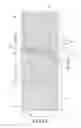 Fig. 10 - Liquid crystal display panel with unit pixels having slits in pixel electrode and photo alignment layers
