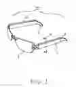 Fig. 02 - Replaceable decorative panel system for eyeglass frame