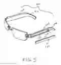 Fig. 06 - Replaceable decorative panel system for eyeglass frame