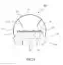 Fig. 25 - LED illumination lamp bulb with internal reflector