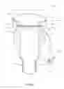 Fig. 41 - LED illumination lamp bulb with internal reflector