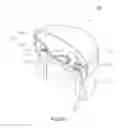 Fig. 42 - LED illumination lamp bulb with internal reflector